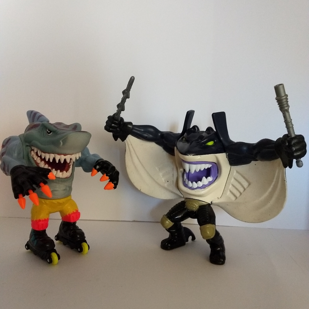 1994 & 1993 Street Sharks 9in